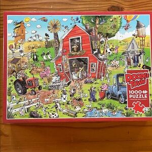 DOODLE TOWN 1,000 pc. PUZZLE 🧩